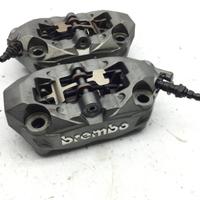 COPPIA PINZE FRENO ANTERIORI BREMBO MONOPASTIGLIA 