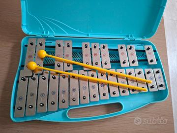metallofono glockenspiel 25 note 2 ottave