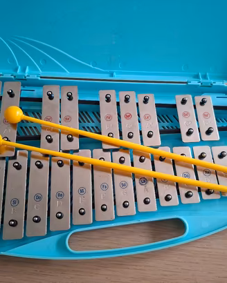 metallofono glockenspiel 25 note 2 ottave