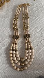 Collana in perle d’avorio
