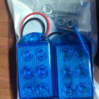 led anteriori lampeggianti blu