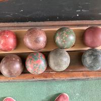 Bocce vintage in buono stato