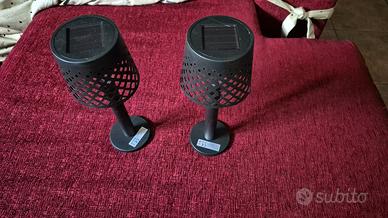 Coppia di lampade solari - 23 cm
