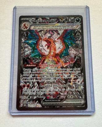 Pokémon TCG - Charizard ex 223/197 OBF ITA - NM