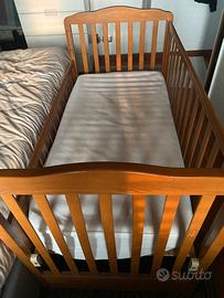 Lettino con materasso