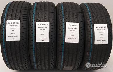 4 gomme 205 60 16 firestone a1660