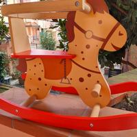 Cavallo a dondolo "Play tive junior " Montessori