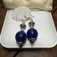 Orecchini donna con pendente in pietra naturale bl