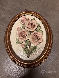 Quadretti e piatti in ceramica / antichi