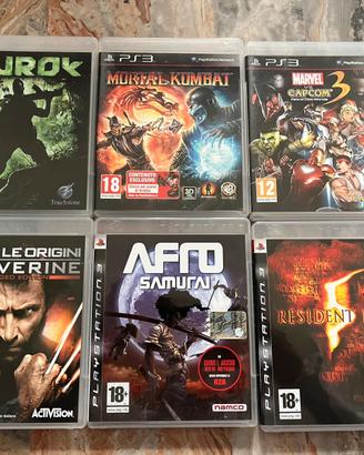 Giochi ps3 italiani completi con manuale testati