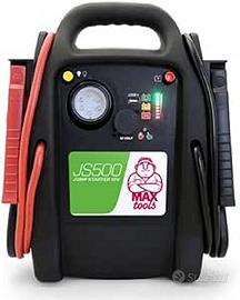 MAXTOOLS JS500 2200 A 22 Ah, Avviatore di Emergenz