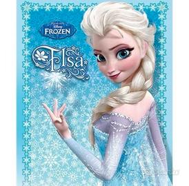 Poster di carta da appendere di disney elsa frozen