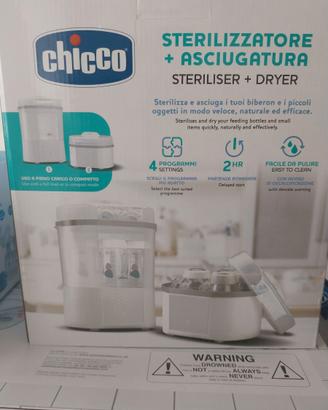 Chicco sterilizzatore e asciugatura