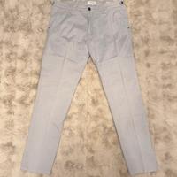 Pantaloni Clayton grigio perla 52 slim NUOVI