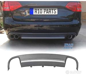 DIFFUSORE AUDI A4 B8 08-11 LOOK S4