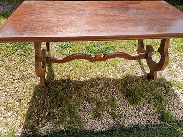 Tavolino da salotto in legno massello