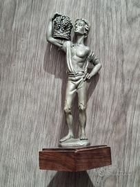 Statuetta da collezione in peltro