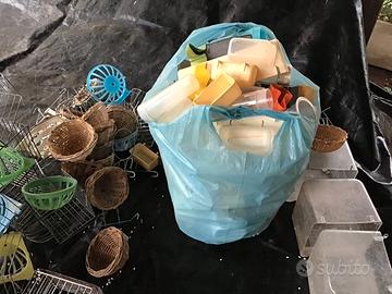 Materiale per allevamento uccelli