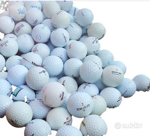 Palline da golf usate