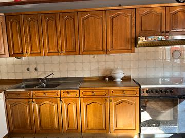 Cucina in rovere