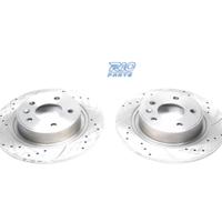 DISCHI FRENO FORATI E SCANALATI PER PORSCHE
