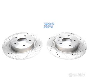 DISCHI FRENO FORATI E SCANALATI PER PORSCHE