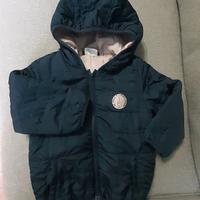 Piumino blu con cappuccio - So Cute