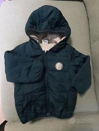 Piumino blu con cappuccio - So Cute