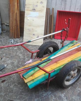 carrello artigianale rainbow terzo mondo