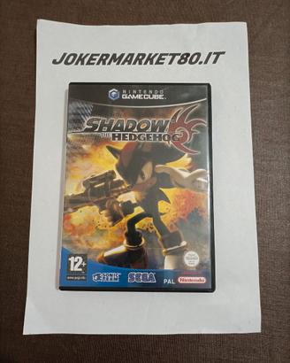 SHADOW THE HEDGEHOG NINTENDO GAMECUBE PAL ITA ESP