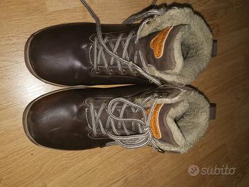 Scarpe invernali ragazzo calorosi