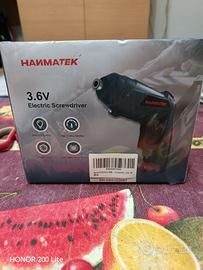 HANMATEK Cacciavite elettrico 3,6V 3Nm 200RPM LED 