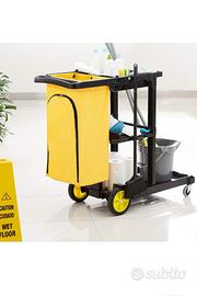 Carello per pulizie hotel