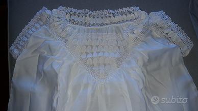 Camicia da notte realizzata a mano