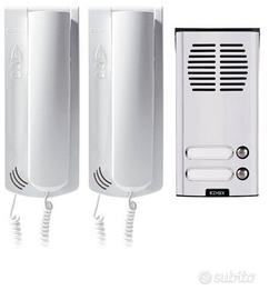 Kit citofonico Bifamiliare