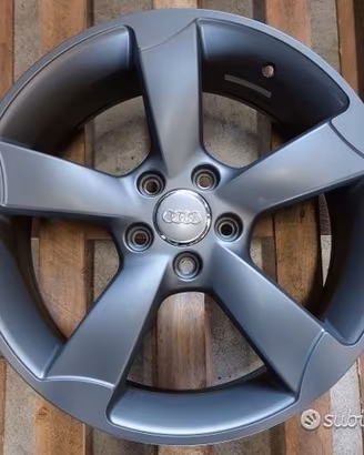 4 Cerchi In Lega NUOVI Rotor Da 18 Per Audi Vw