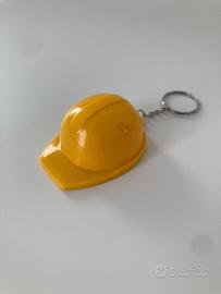 Portachiavi casco cantiere apribottiglia giallo