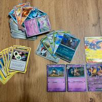 Lotto carte pokemon miste
