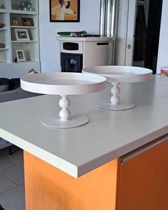 Set di 2 alzate decorative per allestimenti