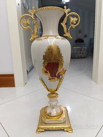 putiche ,vaso, anfora porcellana dipinta a mano 