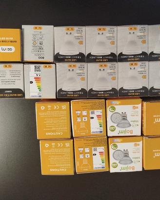 set 23 lampade Led GU10 nuove 