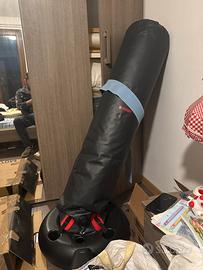 Sacco boxe gonfiabile dechatlon