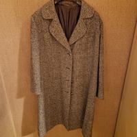 cappotto donna spigato pura lana