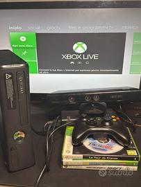 Xbox 360+giochi+kinect