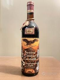 Spanna Cantina Cinque Castelli 1974