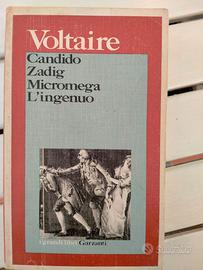 Candido, Zadig, Micromega, L'Ingenuo - Voltaire