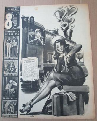 RIVISTA OTTO SETTIMANALE DI VARIETA' 1947/ 49