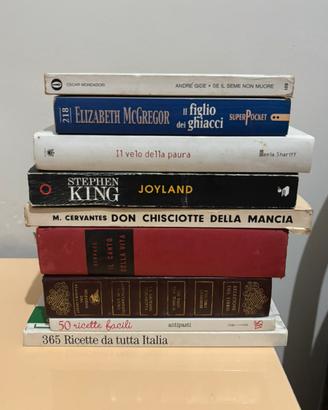 Lotto libri misti