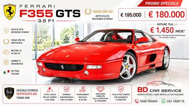 FERRARI F355 GTS F1 - ITALIANA - 24.200 KM - TARGA