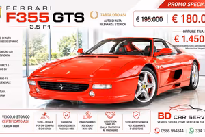 FERRARI F355 GTS F1 - ITALIANA - 24.200 KM - TARGA